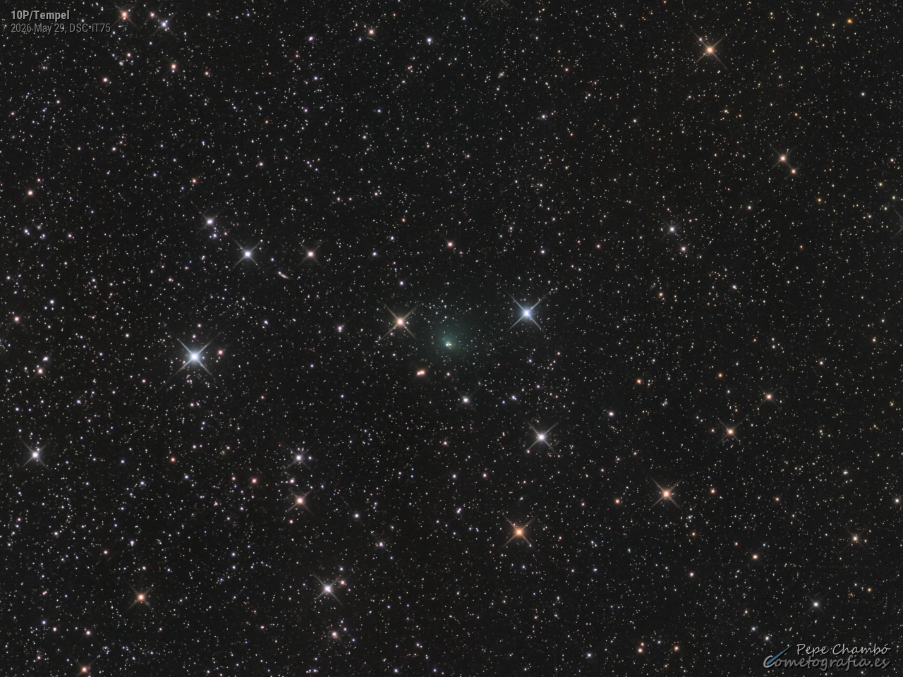 Ampliar Cometa 10P/Tempel
