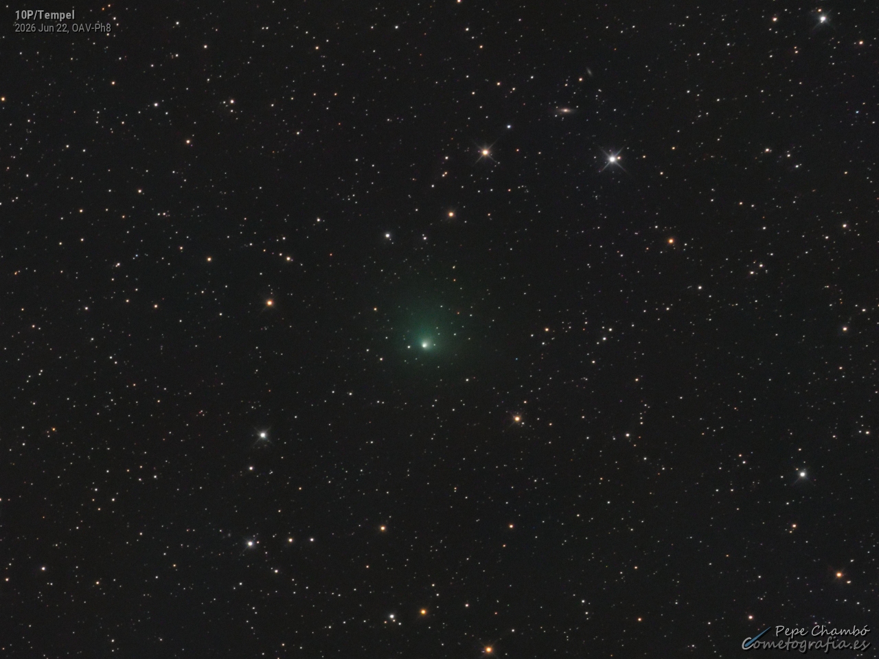 Ampliar Cometa 10P/Tempel