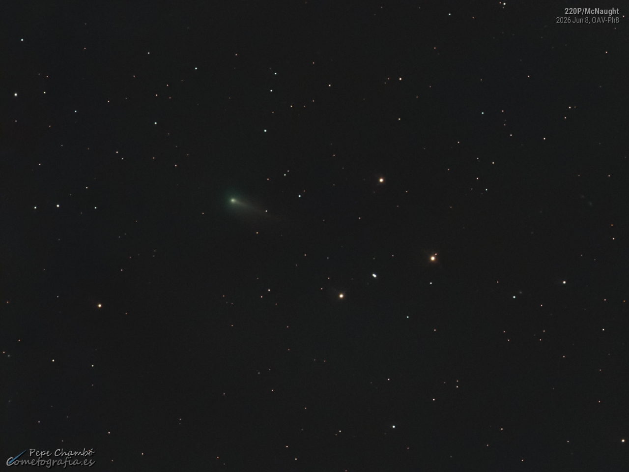 Ampliar Cometa 220P/McNaught