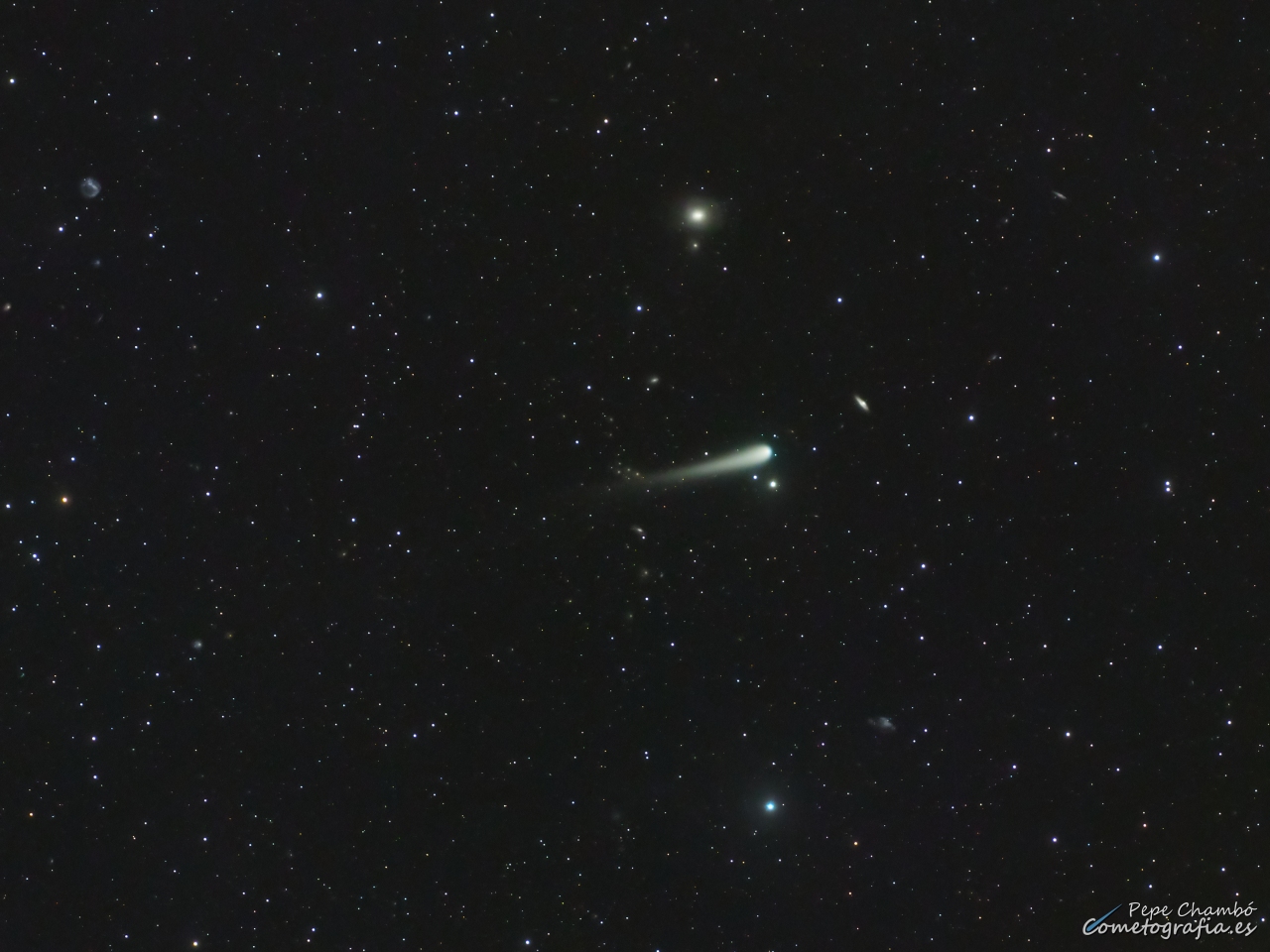 Ampliar Cometa C/2023 A3 (Tsuchinshan-ATLAS)