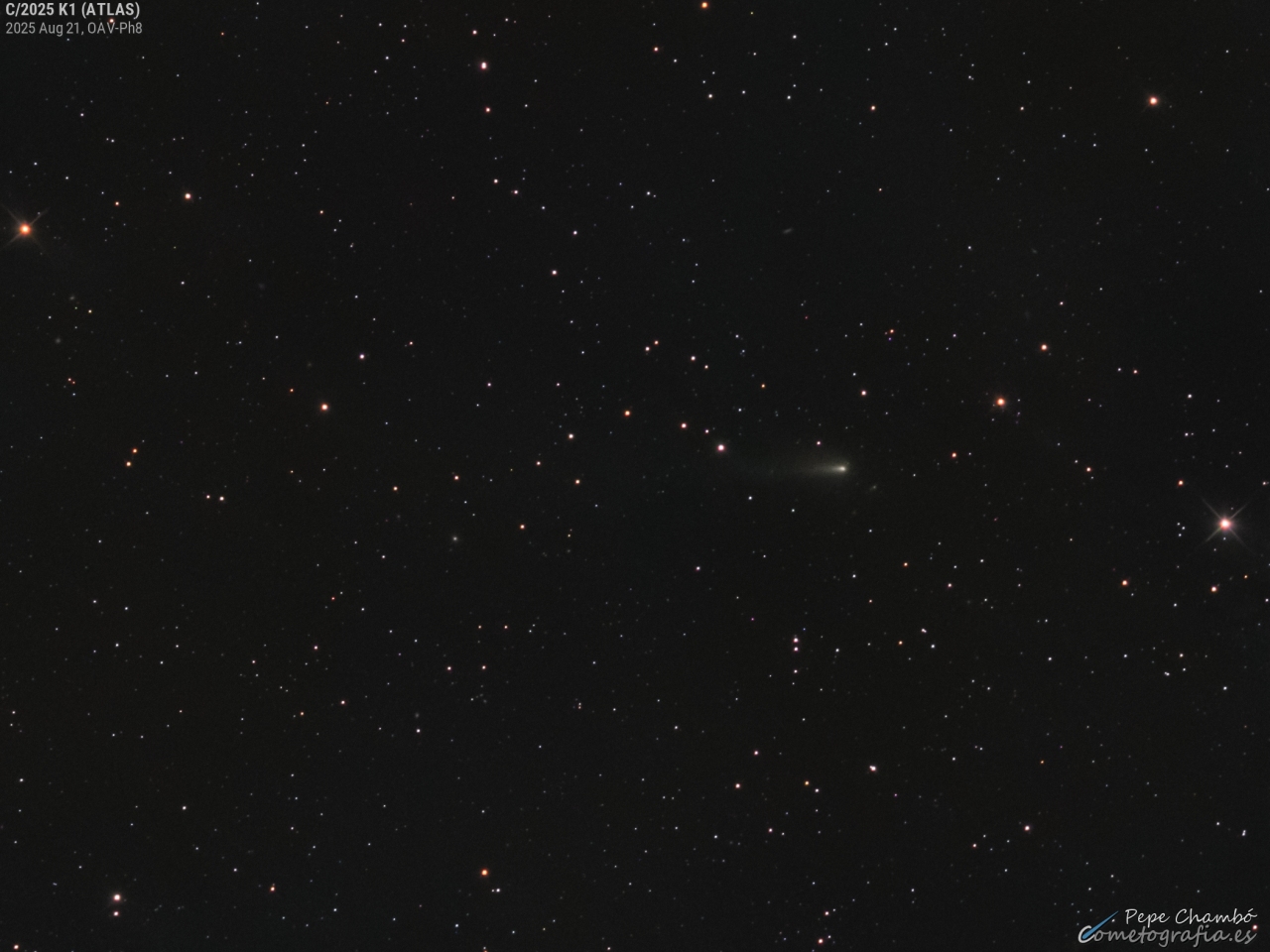 Ampliar Cometa C/2025 K1 (ATLAS)