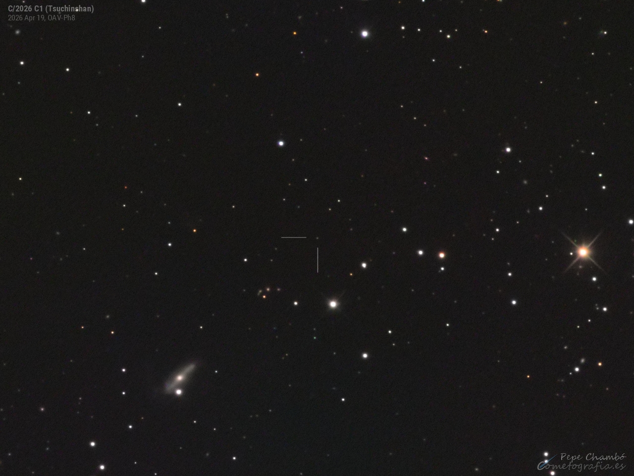 Ampliar Cometa C/2026 C1 (Tsuchinshan)