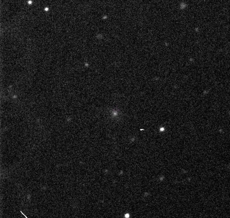 Imagen cometa C/2025 D1 (Groeller)