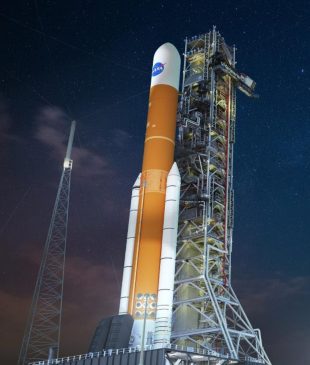 Lanzador SLS Block 2 en configuración Cargo